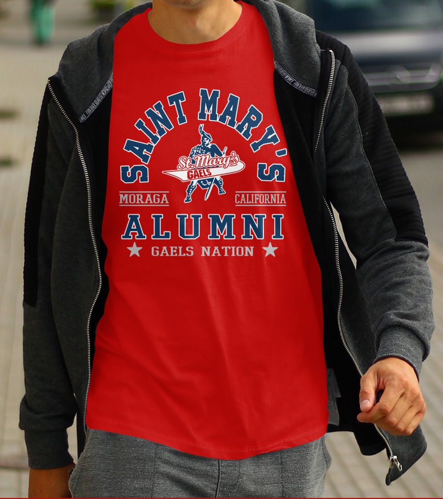 SAINT MARY'S ALUMNI GAELS NATION MORAGA CALIFORNIA T-Shirt
