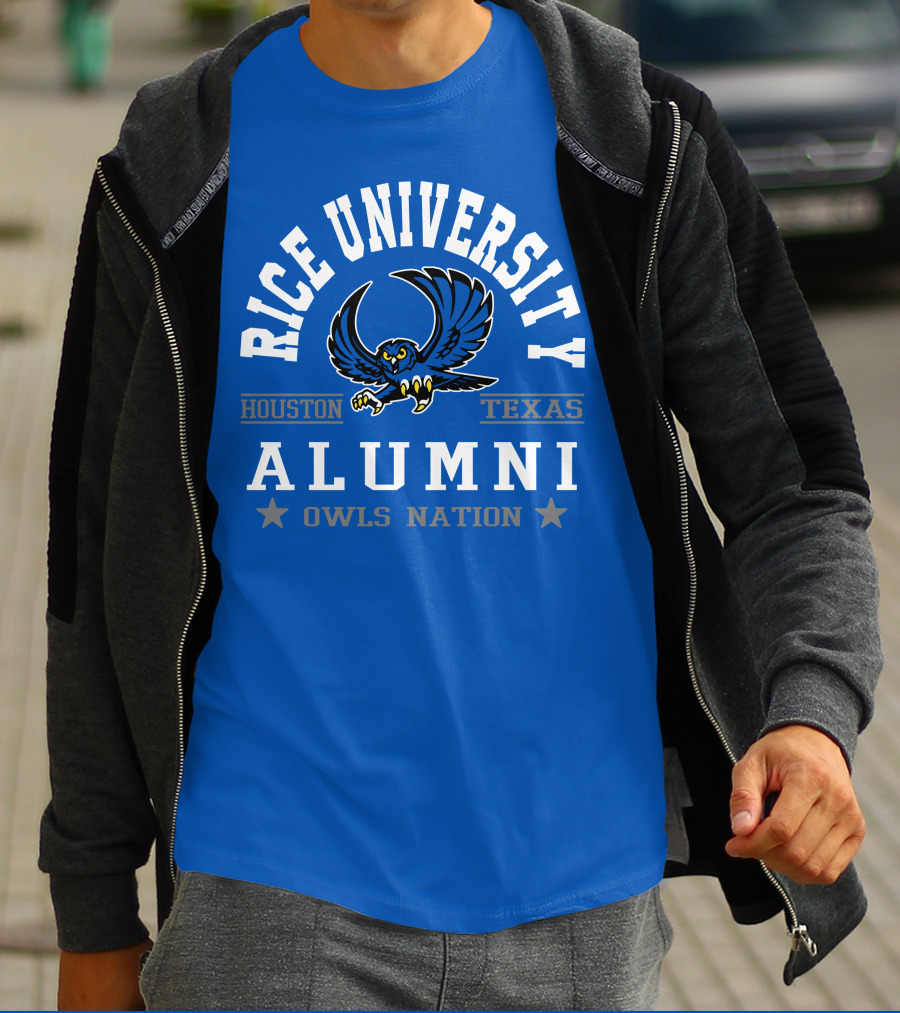 Rice University Alumni Owls Nation Houston Texas T-Shirt