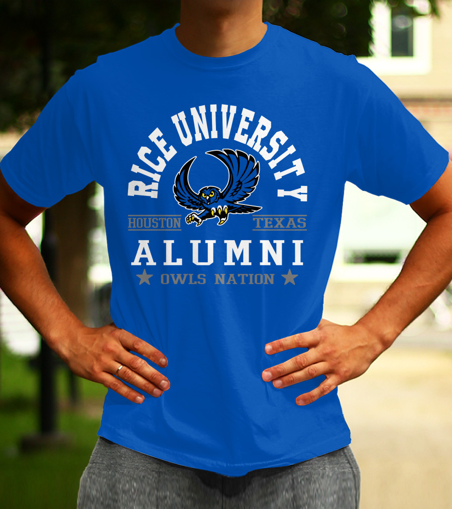 Rice University Alumni Owls Nation Houston Texas T-Shirt