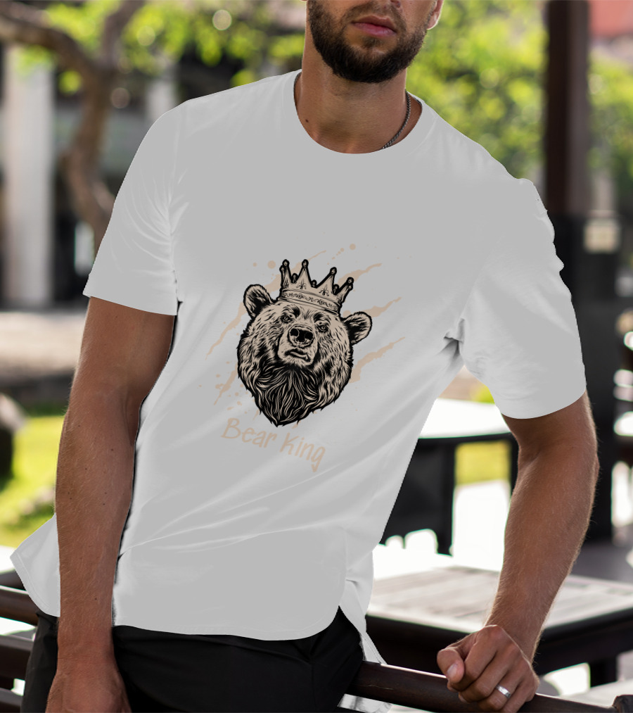 Bear King Crowned Majesty T-Shirt