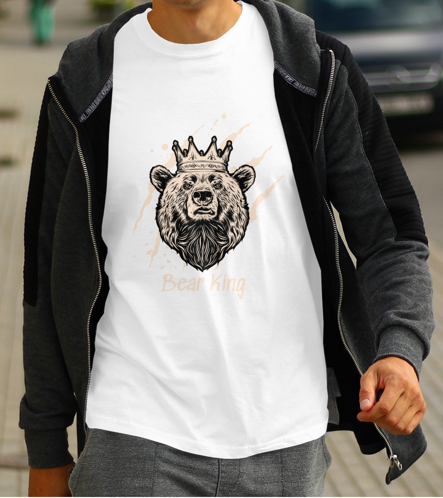 Bear King Crowned Majesty T-Shirt
