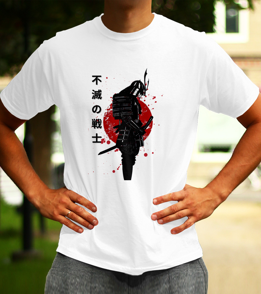 Samurai Japan Red Sun Warrior T-Shirt