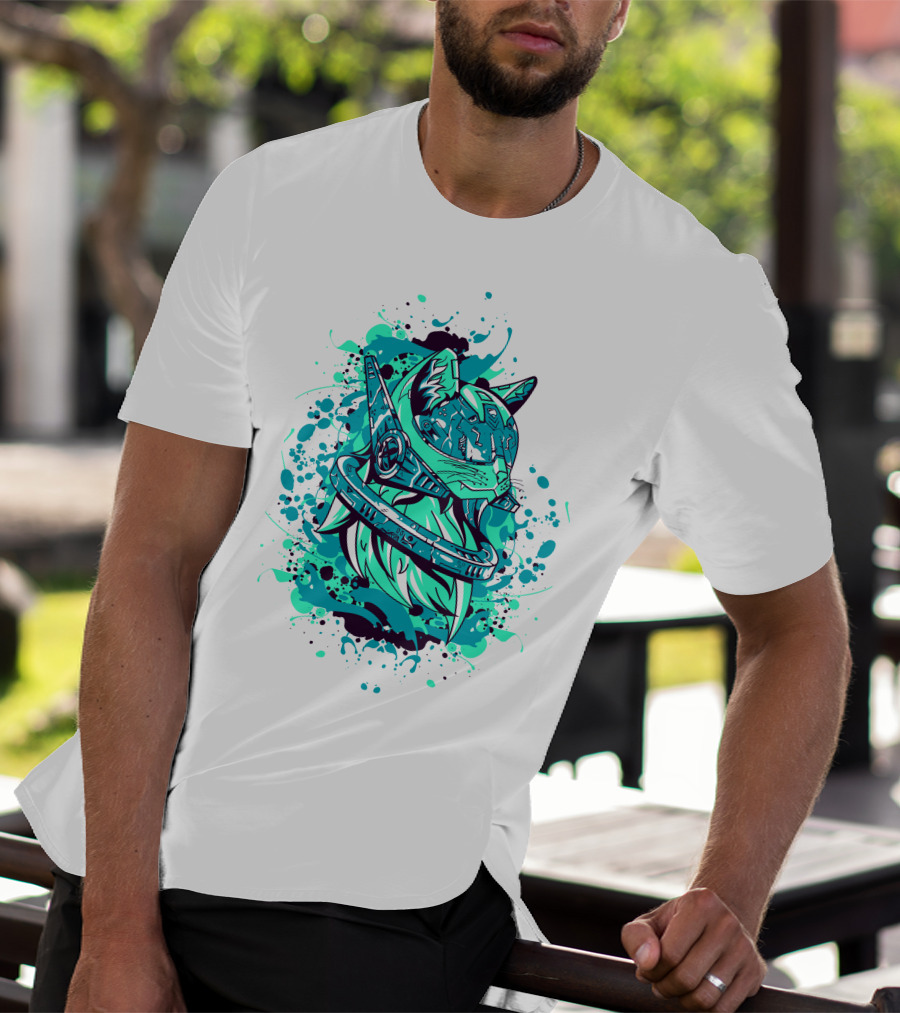 Future Cat Cybernetic Space Explorer T-Shirt