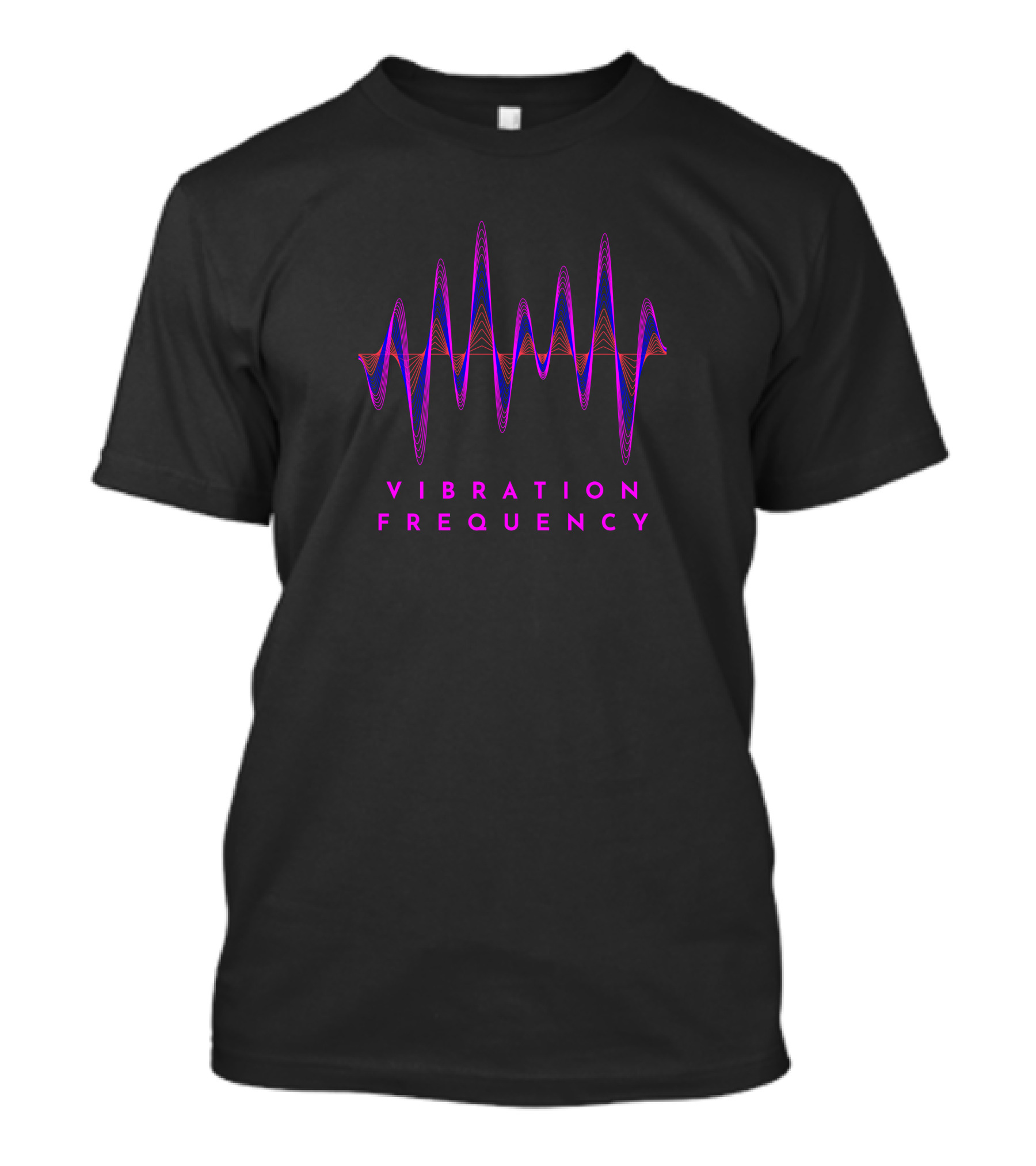 Vibration Frequency Magic Sound Waveform T-Shirt