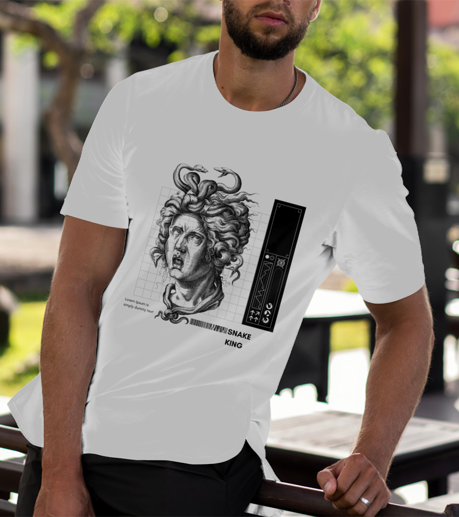 Medusa Snake King T-Shirt