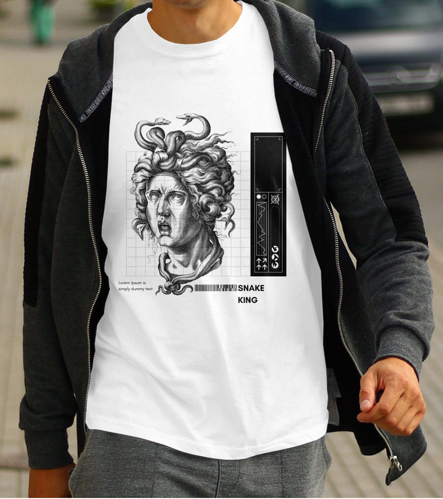 Medusa Snake King T-Shirt