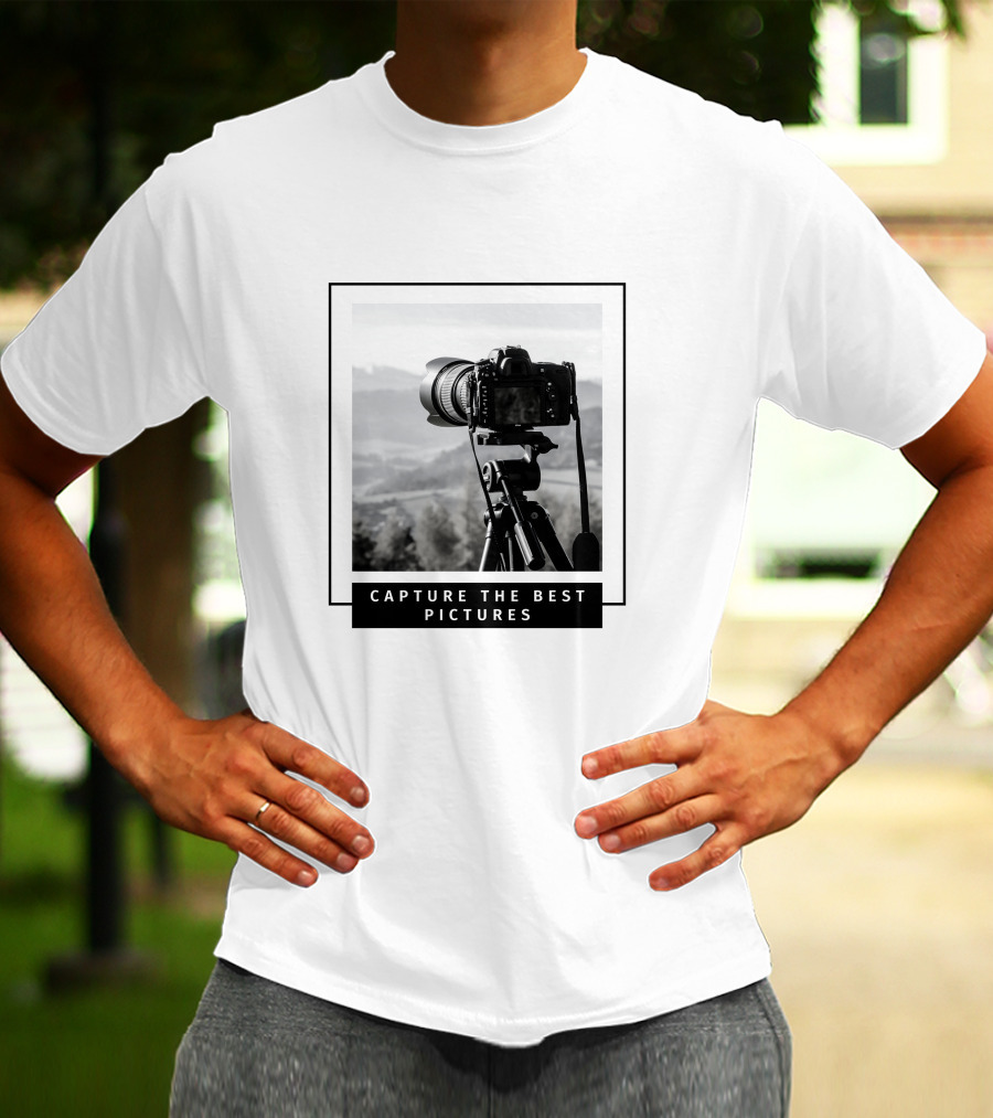 Capture The Best Pictures Save The Moments T-Shirt