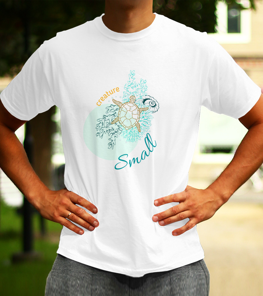Small Creature Undersea World Turtle Coral T-Shirt