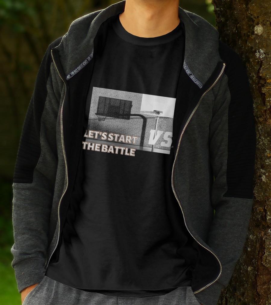 LET'S START THE BATTLE VS. BASKETBALL YARD T-Shirt