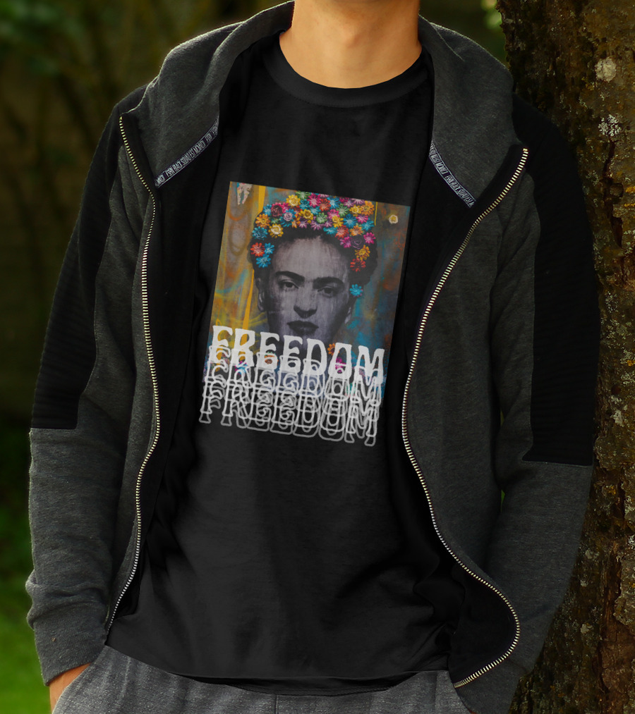 FREEDOM Vibrant Floral T-Shirt