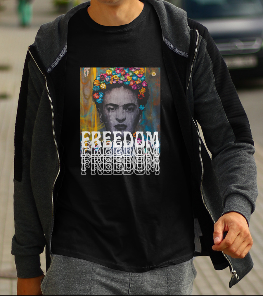 FREEDOM Vibrant Floral T-Shirt