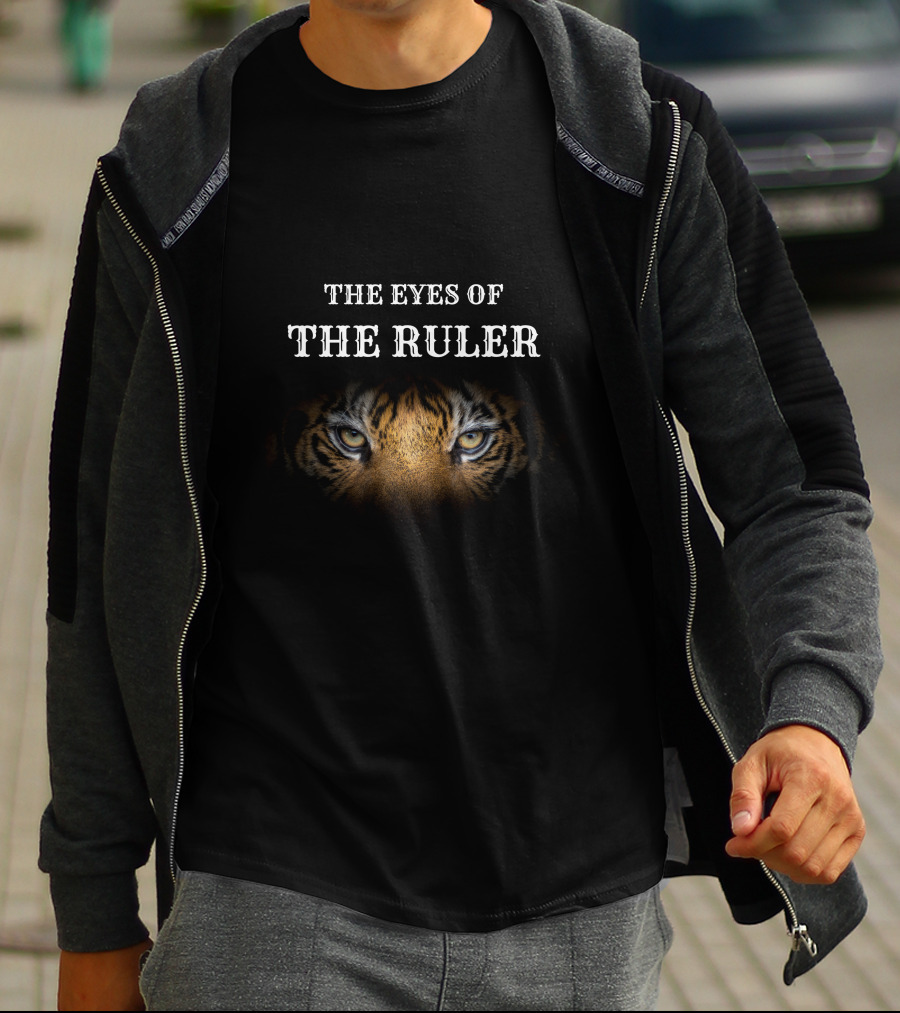 The Eyes Of The Ruler Tiger T-Shirt