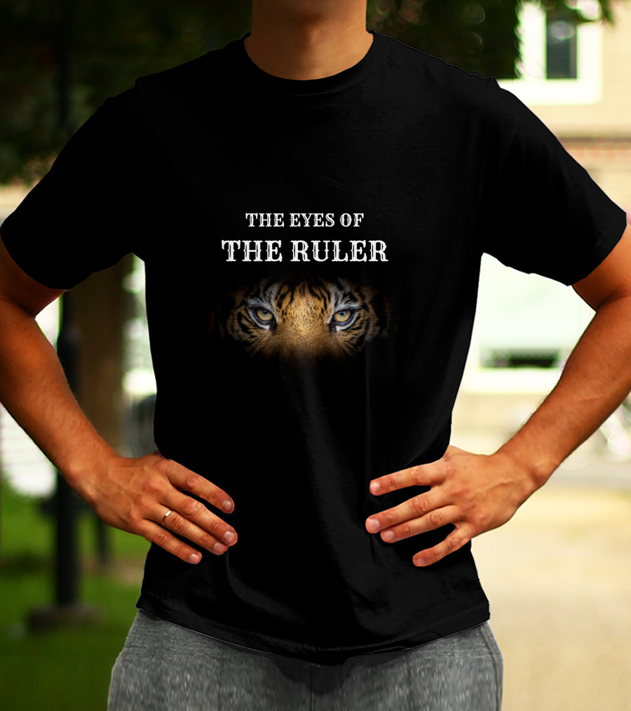 The Eyes Of The Ruler Tiger T-Shirt