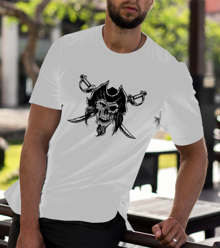 Pirate Skull With Crossed Swords T-Shirt