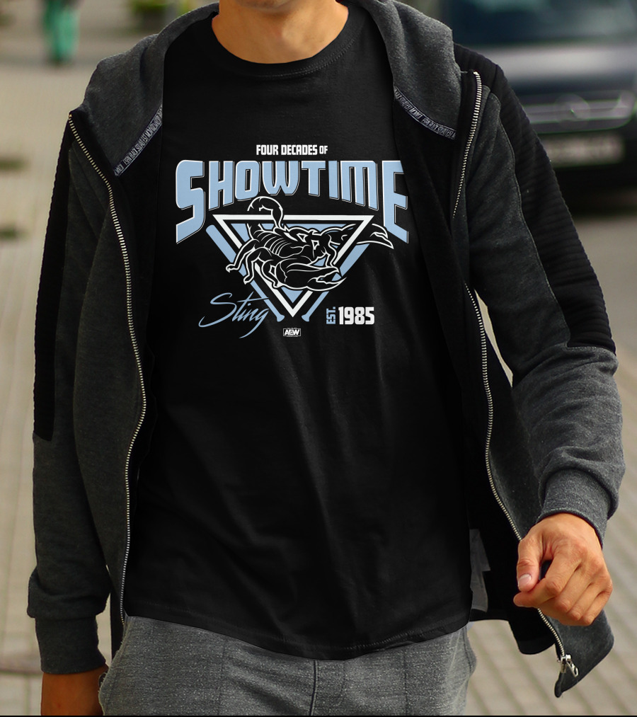 Showtime Sting Est.1985 Four Decades T-Shirt