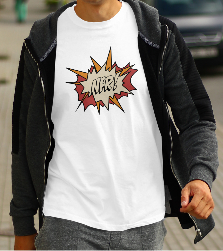 NFR Comic Book Style Explosive Burst T-Shirt