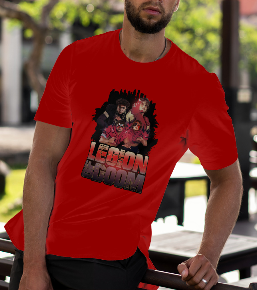 Legion Of Doom Seattle Football Themed Design City T-Shirt