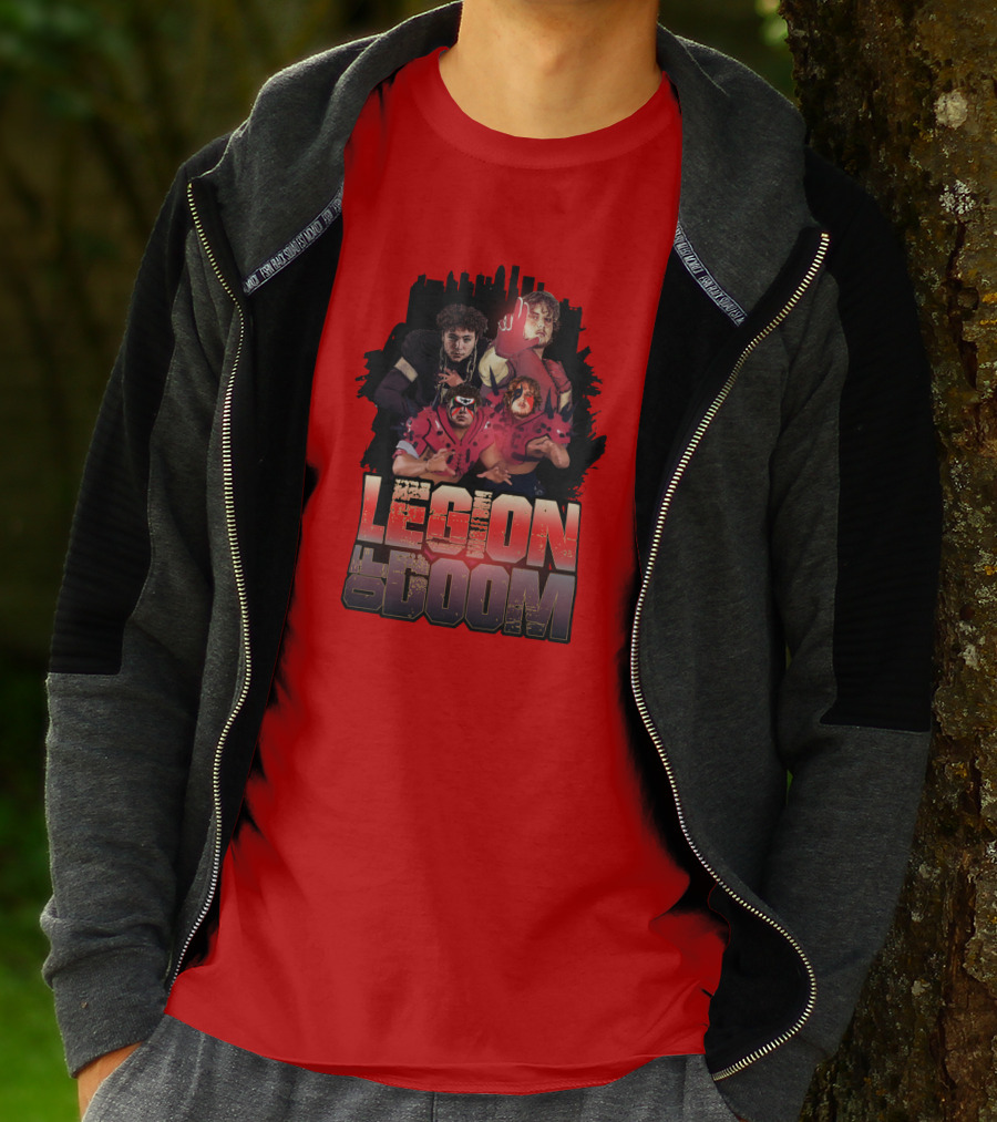 Legion Of Doom Seattle Football Themed Design City T-Shirt