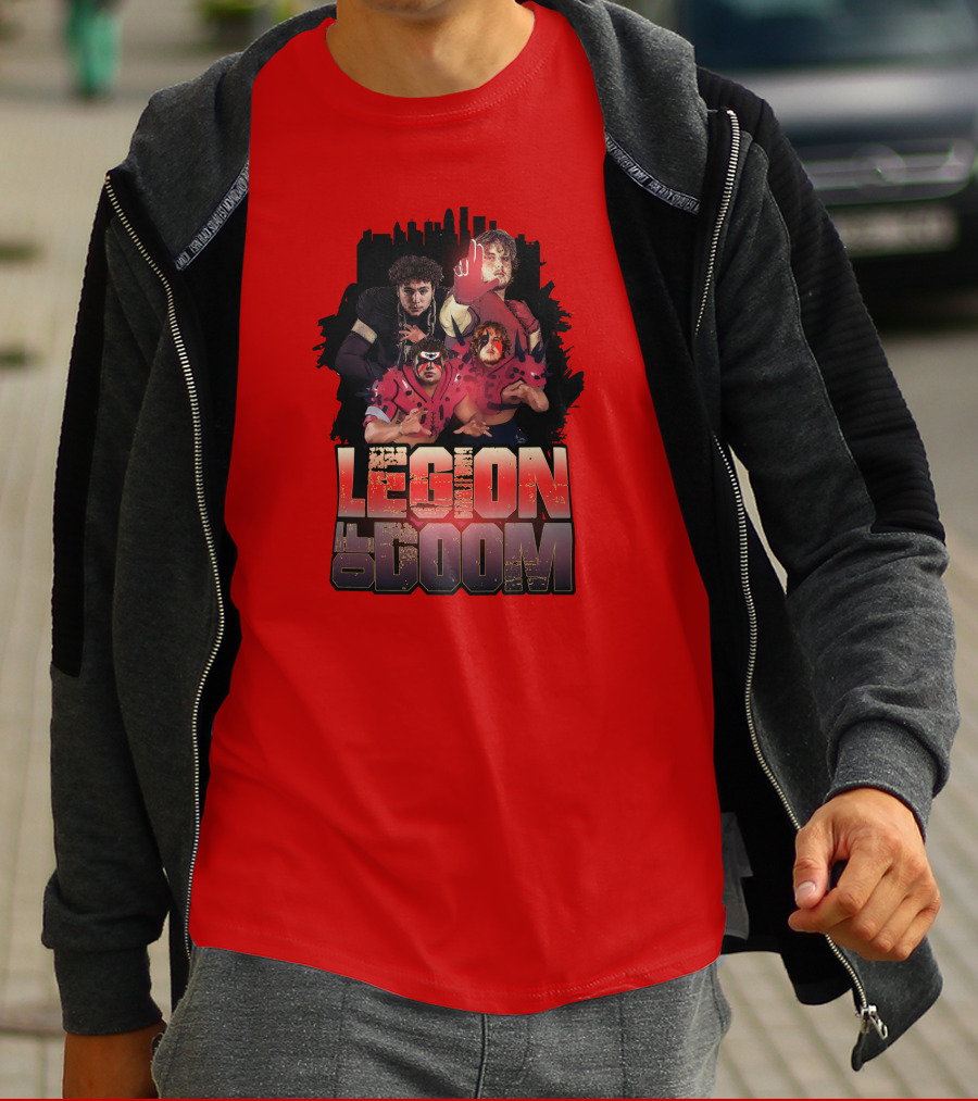 Legion Of Doom Seattle Football Themed Design City T-Shirt