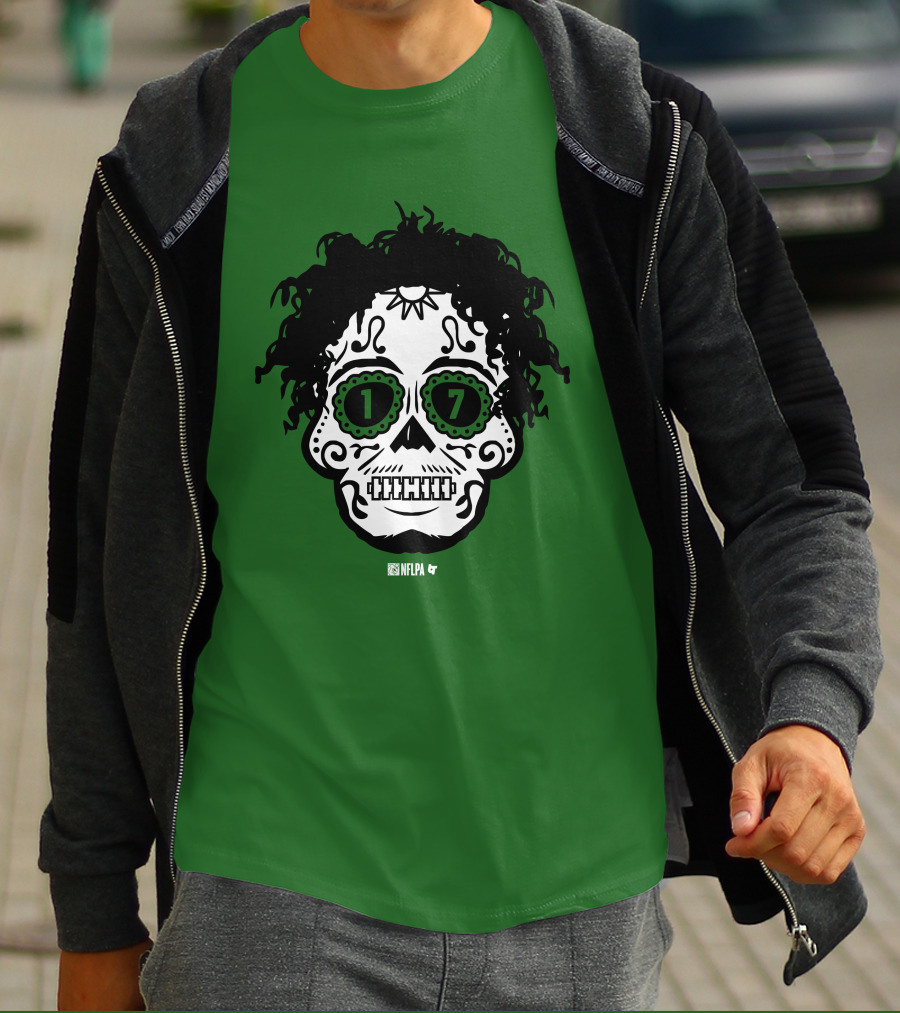 Garrett Wilson Sugar Skull 17 T-Shirt