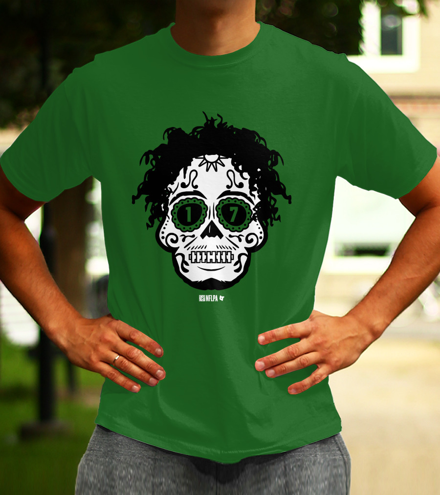 Garrett Wilson Sugar Skull 17 T-Shirt