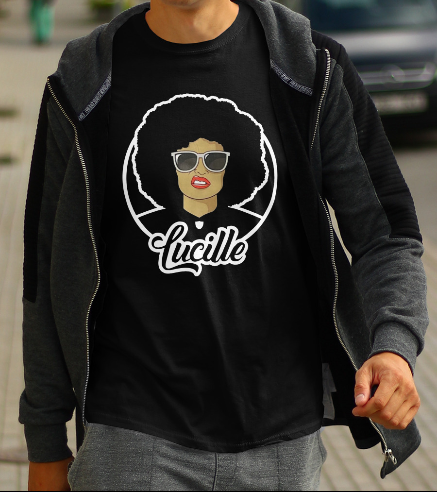 Lucille Iconic Afro And Sunglasses 2.0 T-Shirt
