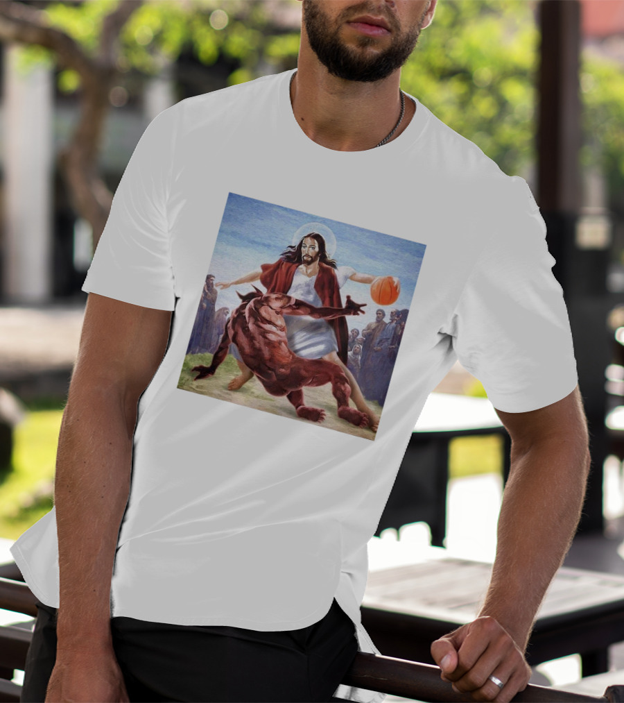 Jesus Basketball Influence Kofie T-Shirt