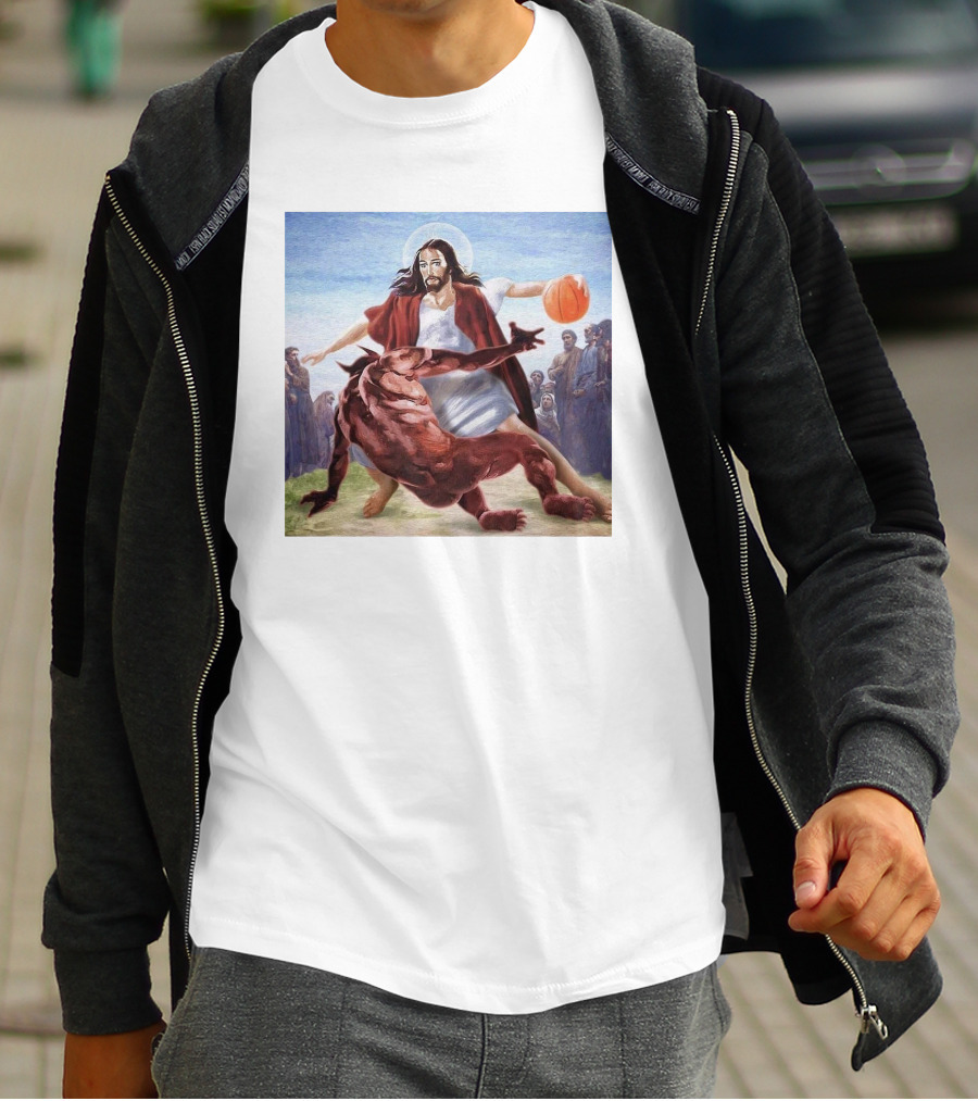 Jesus Basketball Influence Kofie T-Shirt