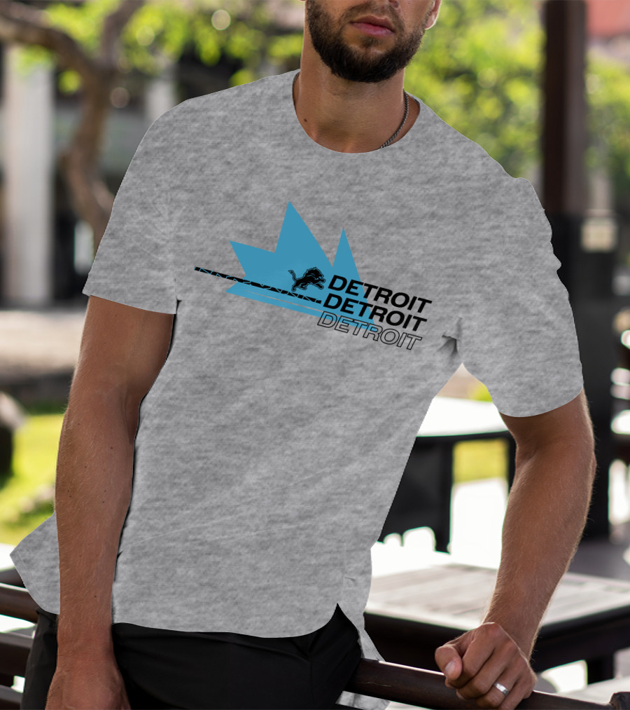 Ninja Detroit Lions Detroit Detroit T-Shirt