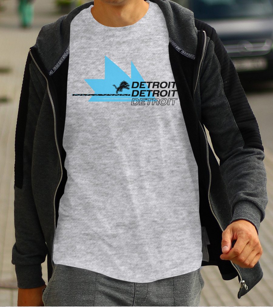 Ninja Detroit Lions Detroit Detroit T-Shirt