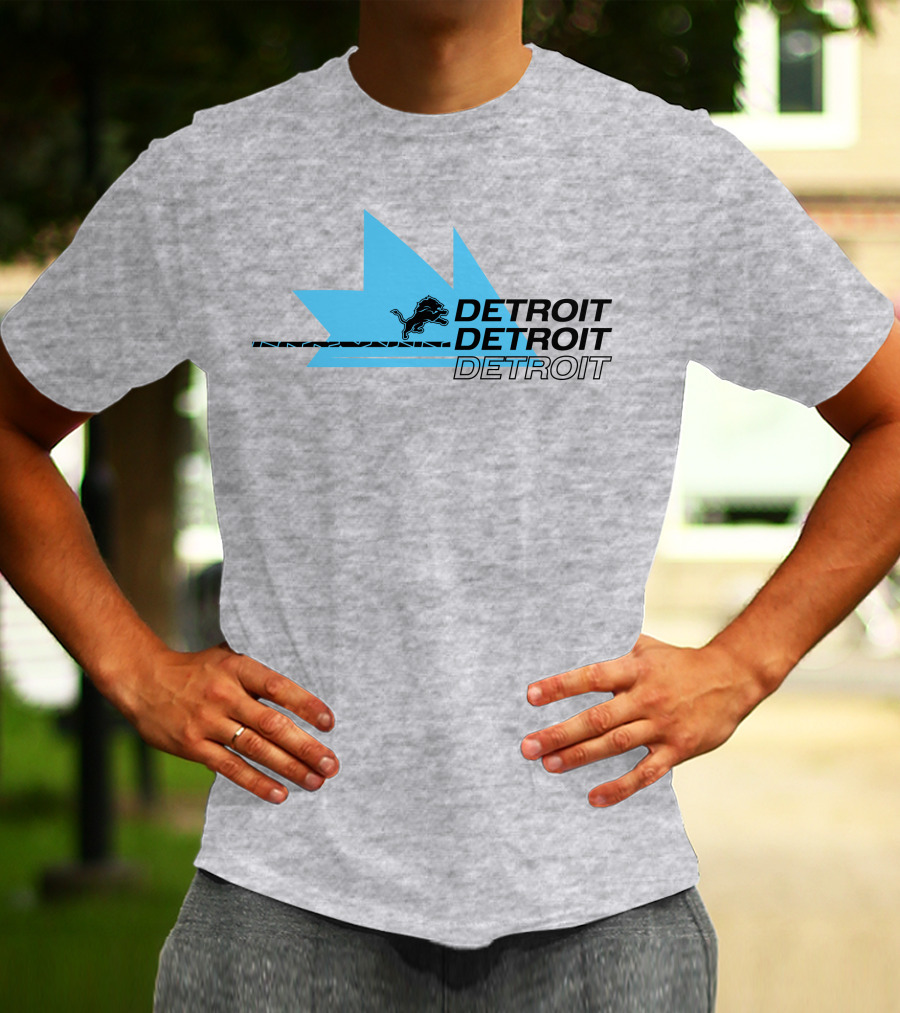 Ninja Detroit Lions Detroit Detroit T-Shirt