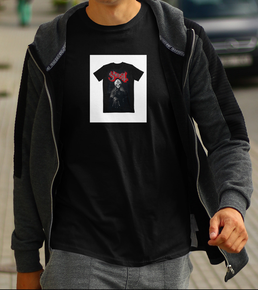 Ghost Band Papa Emeritus Red T-Shirt