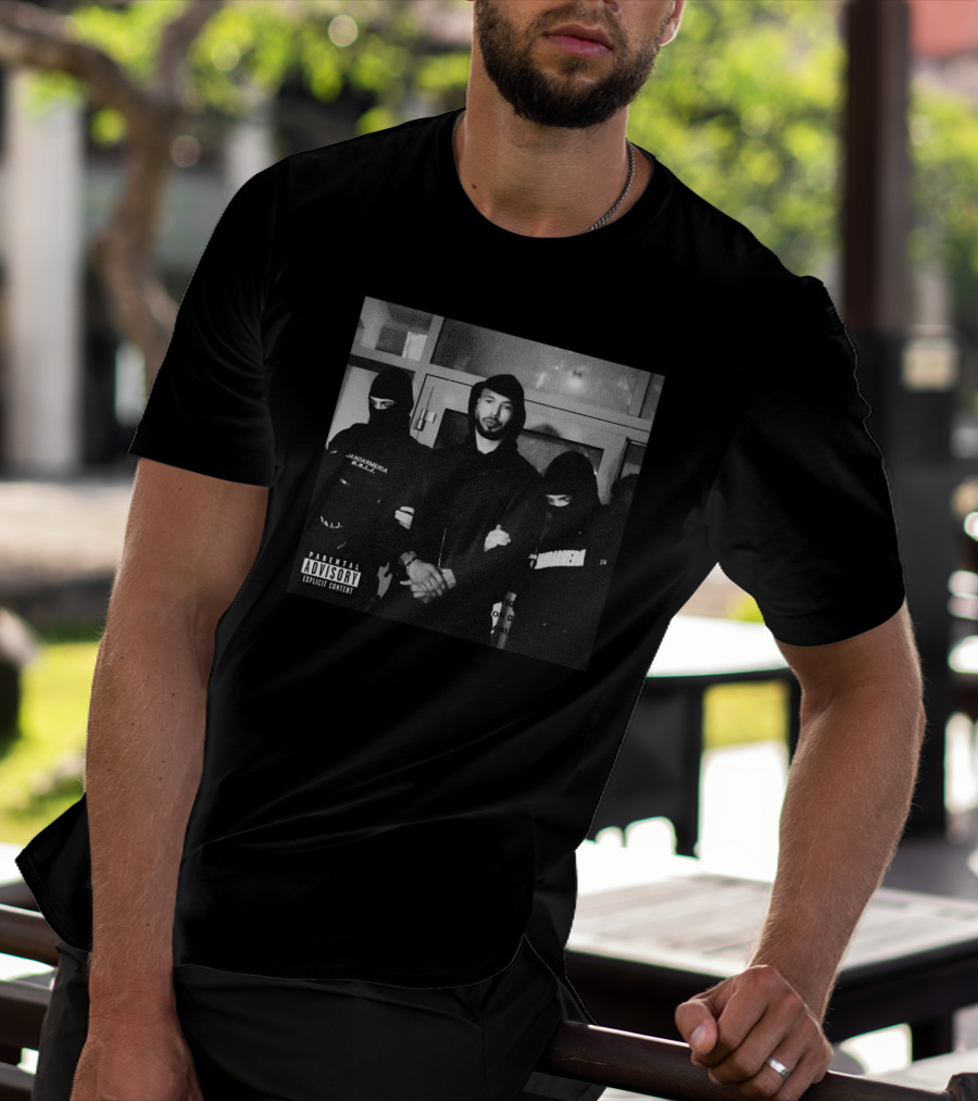 Parental Advisory Explicit Content Andrew Tate Detained By Romanian Police Hoodie Masked T-Shirt