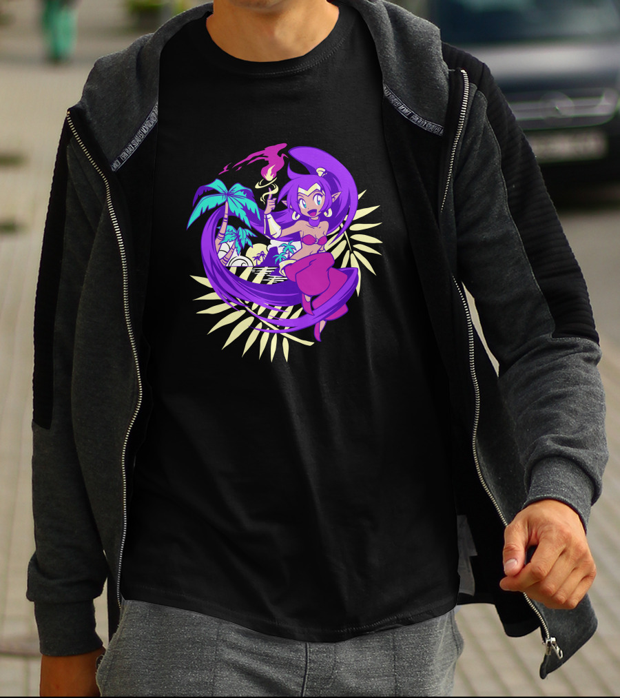 Shantae Tropical Trickster Palm Magic Fusion T-Shirt