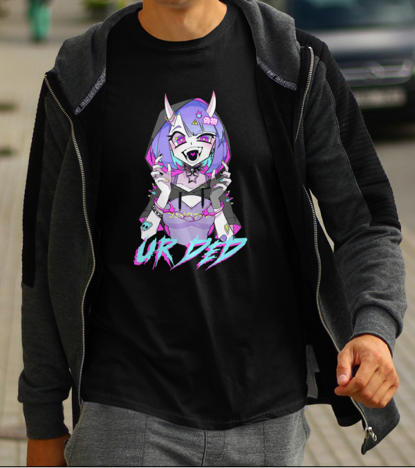 UR DED Kawaii Demon Anime Aesthetic T-Shirt