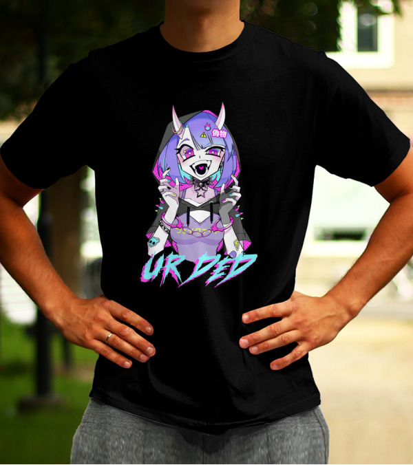 UR DED Kawaii Demon Anime Aesthetic T-Shirt