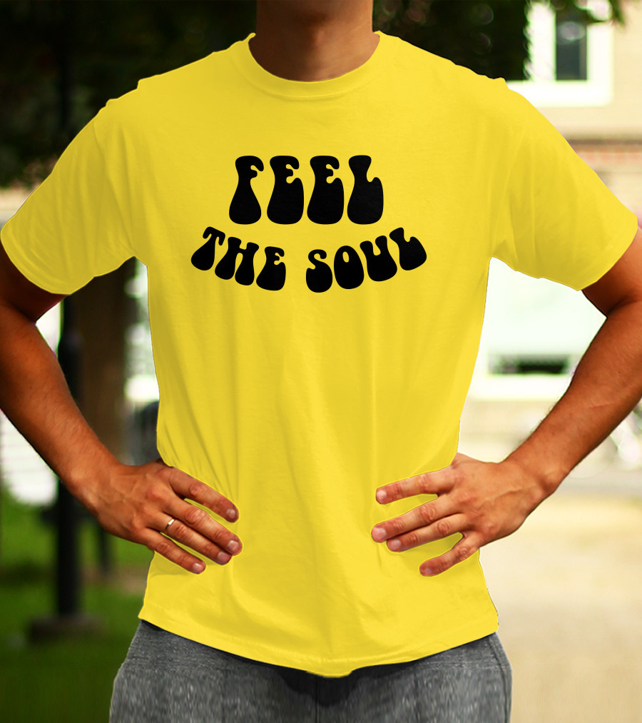 Feel The Soul Retro Vibes Psychedelic T-Shirt