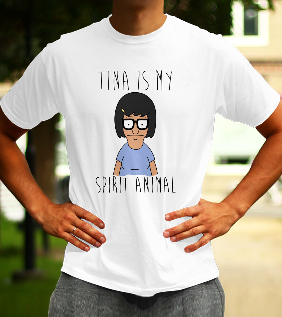 Tina Is My Spirit Animal Bob's Burgers Character Image T-Shirt