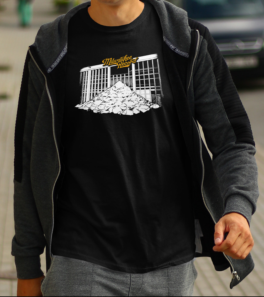 Milwaukee Record Snow Pile T-Shirt