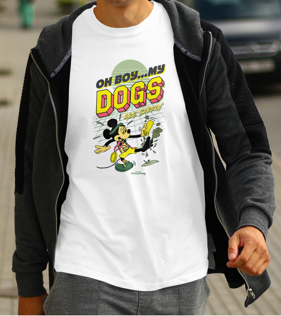 Oh Boy My Dogs Are Barkin RunDisney T-Shirt