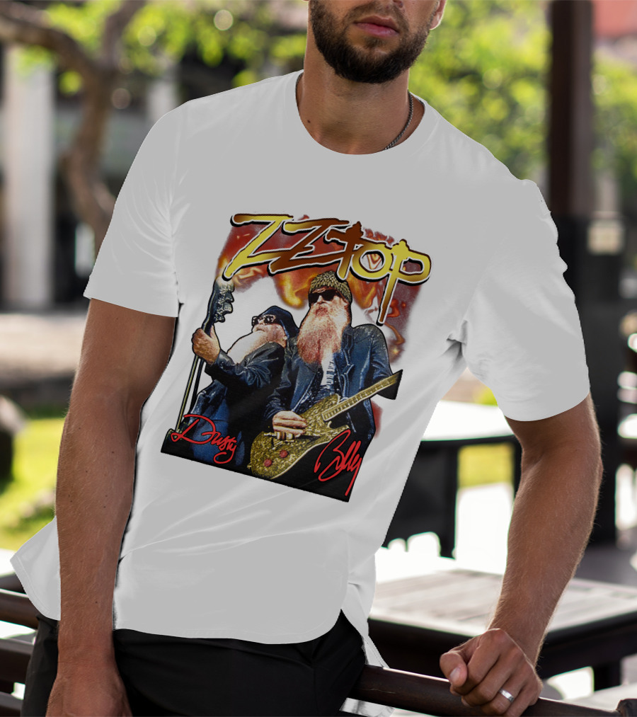 ZZ Top Live Since 1969 Vintage Dusty Billy T-Shirt
