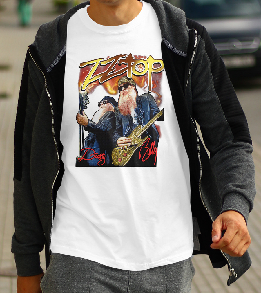 ZZ Top Live Since 1969 Vintage Dusty Billy T-Shirt