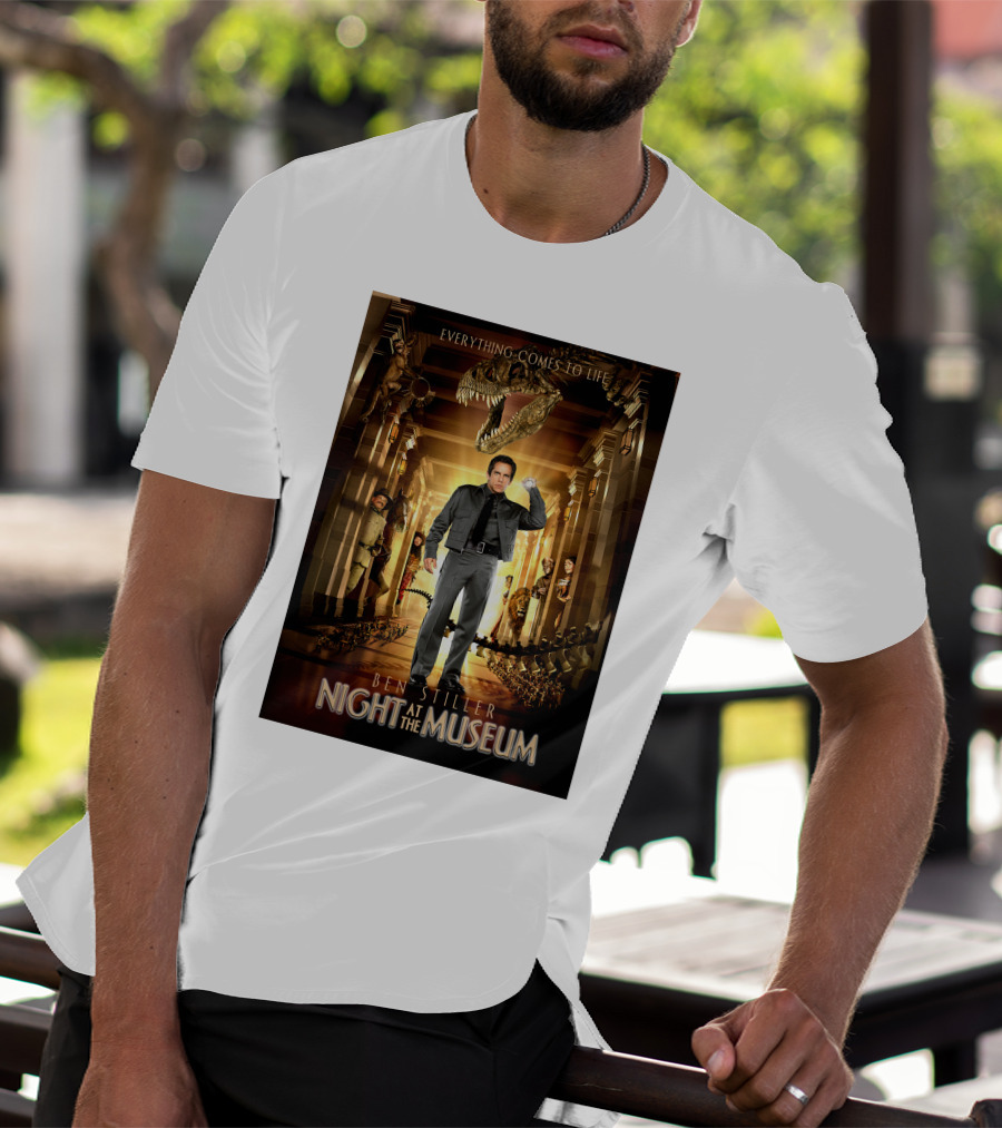 Night At The Museum Everything Comes To Life Ben Stiller T-Shirt
