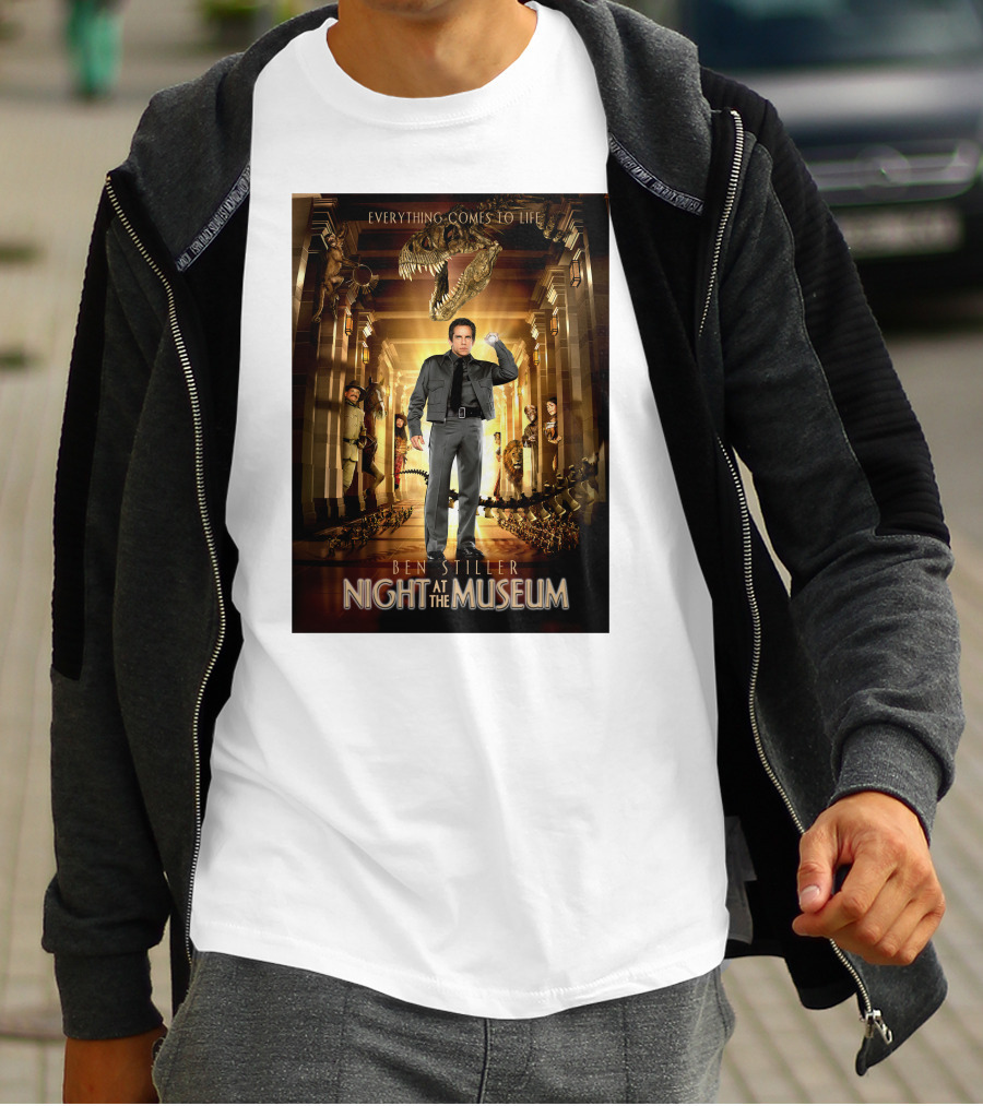 Night At The Museum Everything Comes To Life Ben Stiller T-Shirt