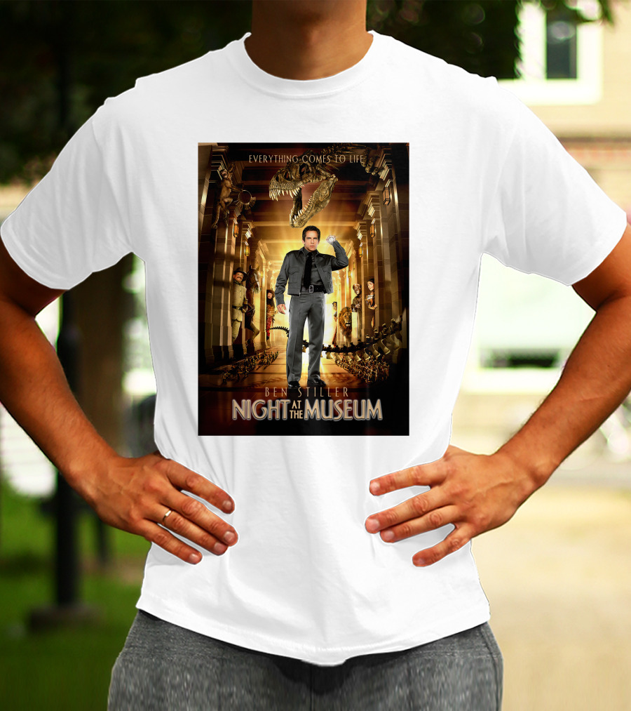 Night At The Museum Everything Comes To Life Ben Stiller T-Shirt