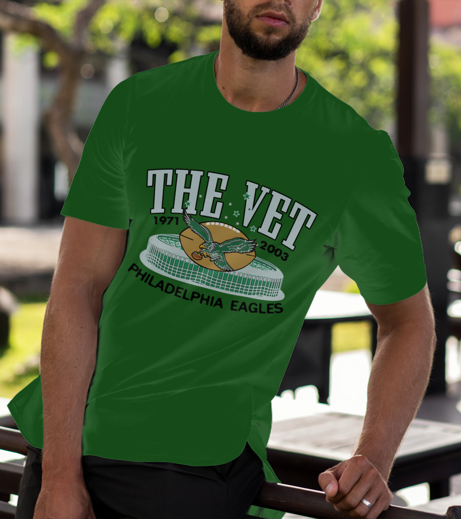 Philadelphia Eagles The Vet 1971-2003 Stadium T-Shirt