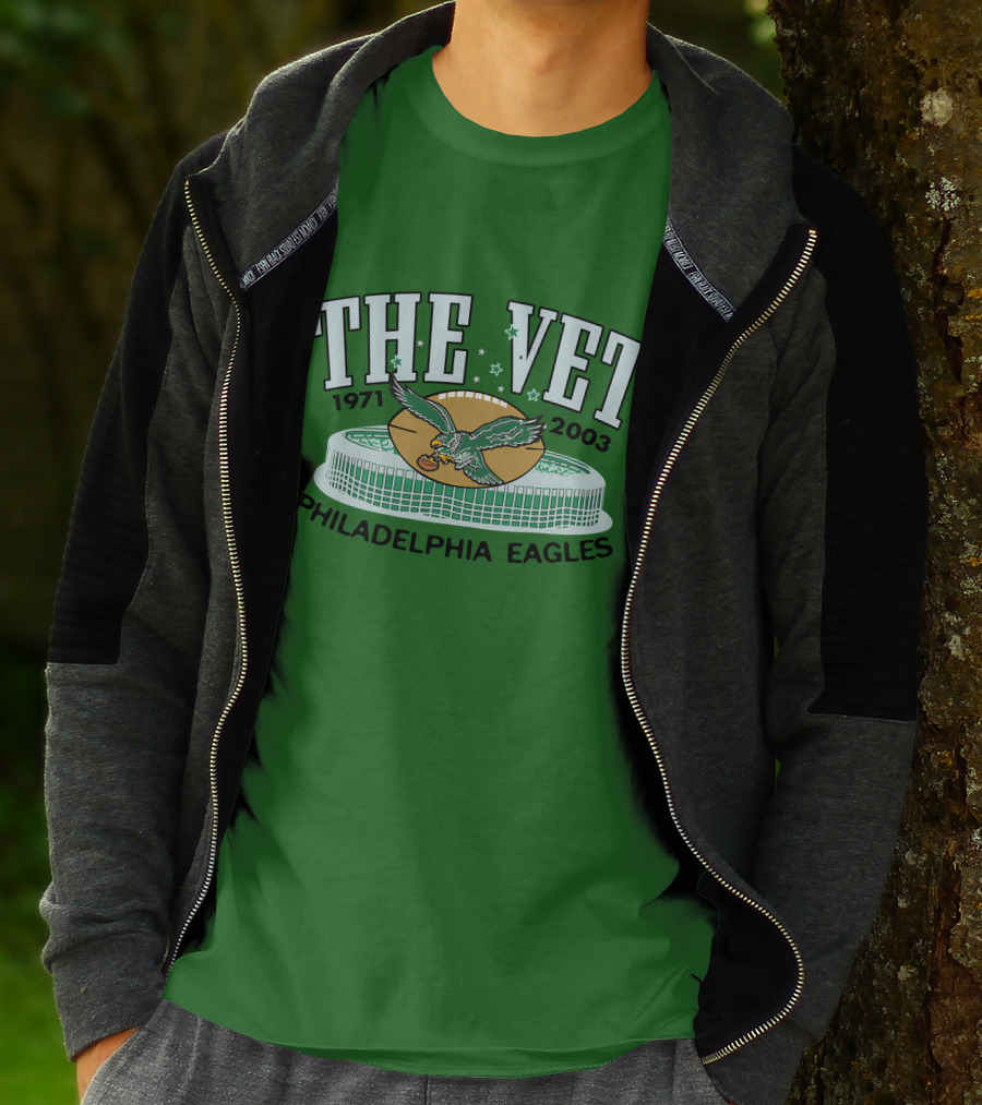 Philadelphia Eagles The Vet 1971-2003 Stadium T-Shirt