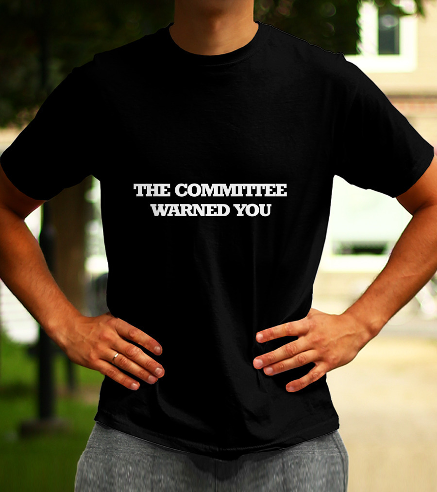 Brett Veach The Committee Warned You T-Shirt