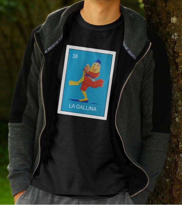 San Diego Chicken La Gallina 38 Baseball Character Merchandise T-Shirt