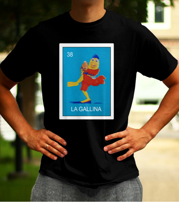 San Diego Chicken La Gallina 38 Baseball Character Merchandise T-Shirt